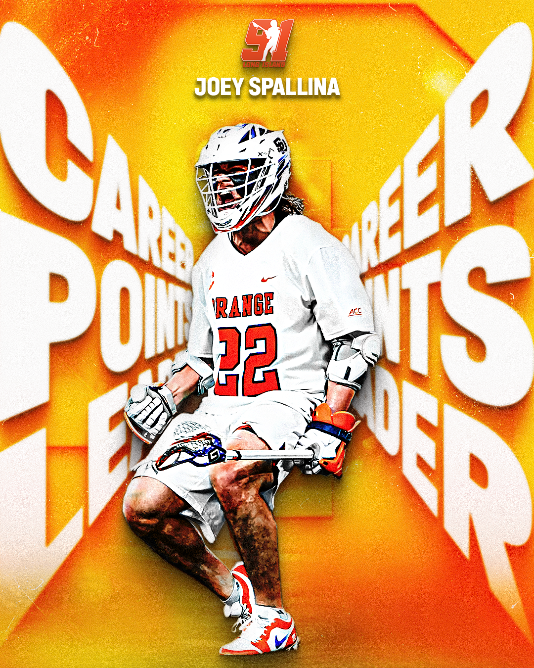 91 x Joey Spallina - Career Points